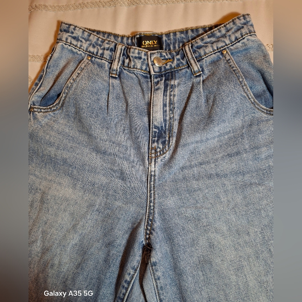 ONLY Blue Denim Jeans For Women's Size XS. - Picture 2 of 5